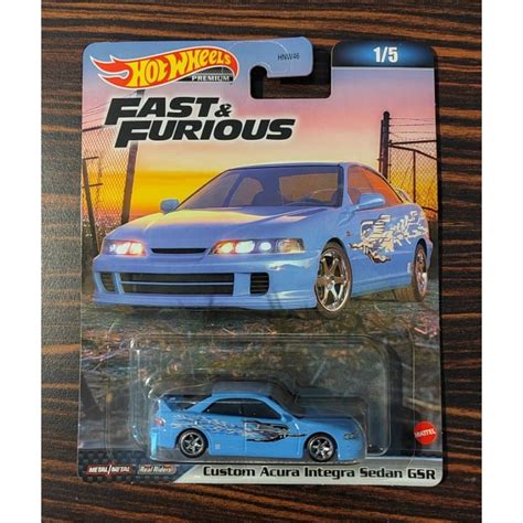 Hot Wheels Premium Fast Furious Maxima Acura Integra Mustang M Alfa Romeo Shopee Malaysia