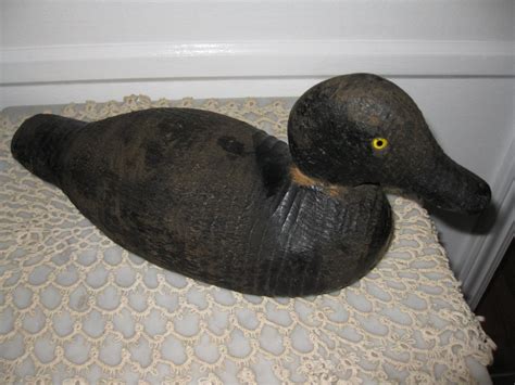 Antique Duck Decoy Victor S Measures Long