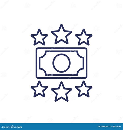 Payout Line Icons Collection. Compensation, Settlement, Remuneration