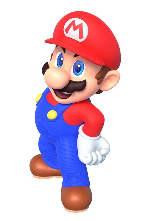 Super Mario 64 Promo Pose Remastered Render By Nintega Dario On Deviantart