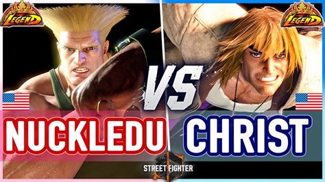 Sf Nuckledu Guile Vs Chris Tatarian Ken Street Fighter Youtube