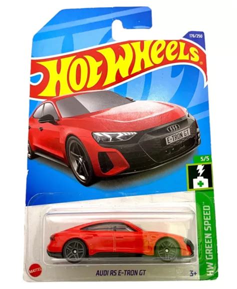 HOT WHEELS Audi RS E TRON GT HW Vert Vitesse Rouge E TRON EUR PicClick FR