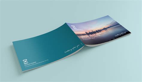 A5 Landscape brochure design on Behance