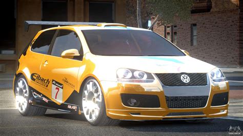 Volkswagen Golf GTI Drift PJ2 Para GTA 4