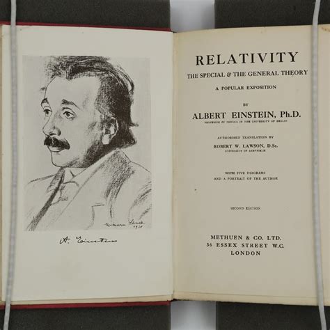 Albert Einstein Relativity The Special And The General Catawiki