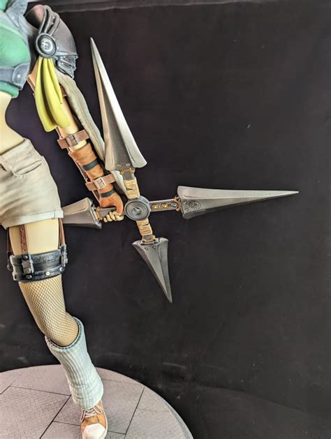 A 3d Printed And Painted 1 4 Scale Statue Of Yuffie I Just Finished R Finalfantasy