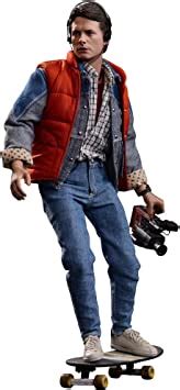 Amazon Hot Toys Back To The Future Marty McFly Movie Masterpieces 1 6 Scale Action Figure
