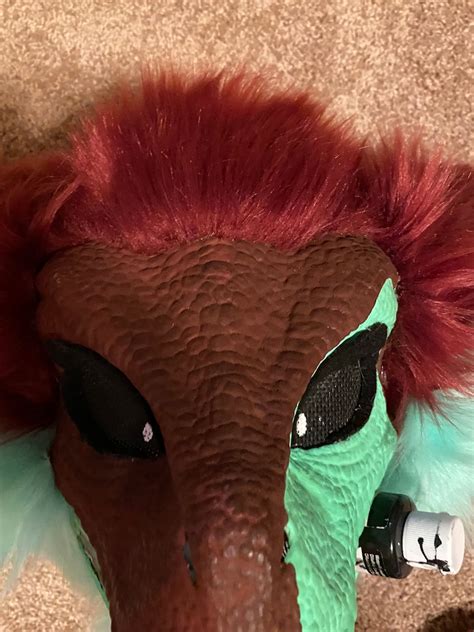 Dino Mask Fursuit Head Etsy