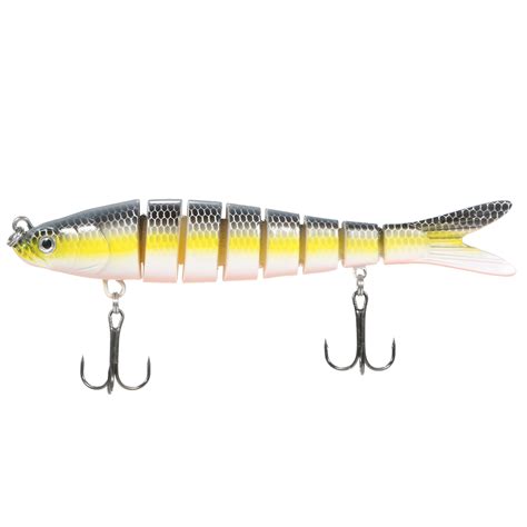 Taruor Lifelike Segment Fishing Swimbait Multi Jointed Minnow Lures