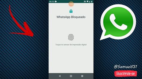 Como Ativar O Bloqueio Por Digital No Whatsapp Biometria Youtube