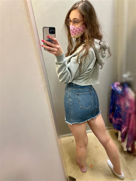 Jean skirts are coming back and I am here for it : r/ChangingRooms