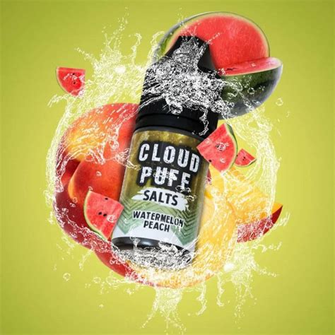 CLOUD PUFF WATERMELON PEACH 30MG OWNER VAPE اونر فيب السعودية