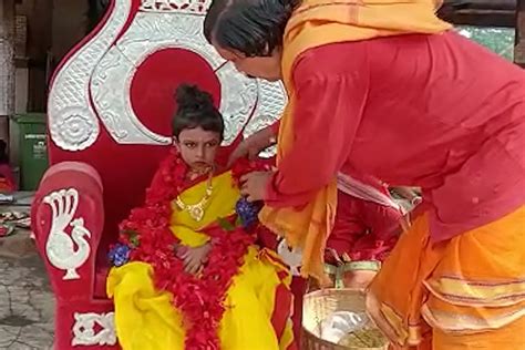 Tarapith Durga Puja 2022 Worship Of Kumari Puja In Tarapith Dgtld