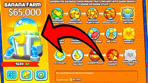 This Banana Farm Upgrade Is Insane Bloons Td Battles