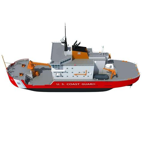 US Coast Guard Icebreaker - 3D Model by 3D Horse