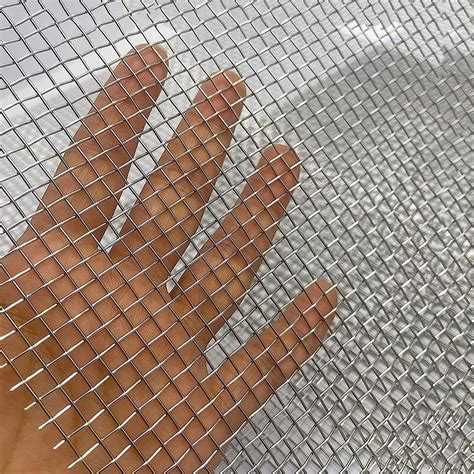 Drahtgeflecht 8Mesh Drahtgitter Feinmaschig Edelstahlgitter Woven Wire