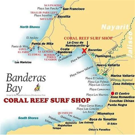 Banderas Bay Map