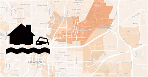 San Antonio Flood Map & Tracker