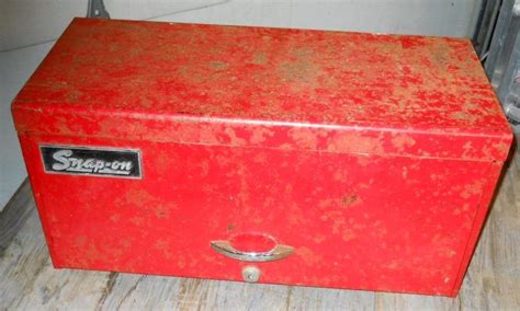 VINTAGE SNAP ON TOOL CHEST KRA 53 A 3 DRAWER FOLD DOWN LID | #1846710922