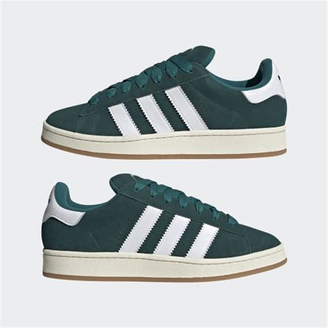 Adidas Campus 00s Shoes Green Adidas Uk