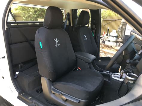 Mazda Bt 50 Xt Dual Cab Freestyle Cab Black Duck Seat Covers