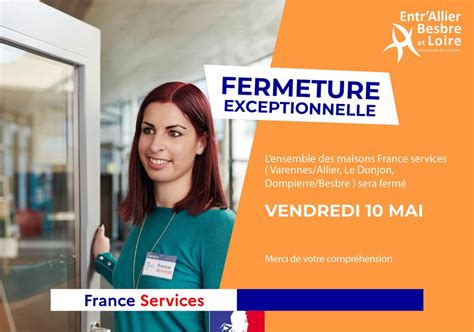 Fermeture Exceptionnelle France Services Saint Voir