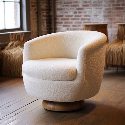 Boucle Swivel Chair Ideas Styling Tips And Design Inspiration