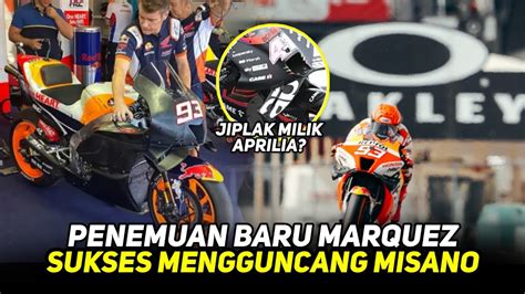 RESMI TURUN BALAP LANGKAH BERANI MARQUEZ SUKSES BIKIN GEGER TES