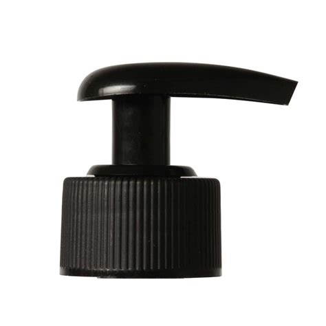 Soap Pump P Ribbed Black Ml Output