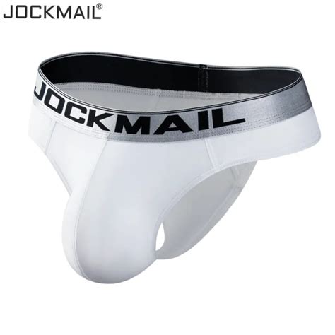 Jockmail Mens Big Bulge Pouch Sexy Underwear Men Jockstrap Briefs Bikini Underwear Mens Panties