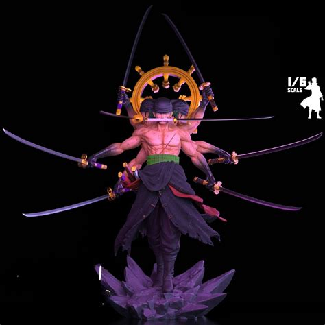 3297 Zoro Ashura - One Piece - STL 3D Print Files – My Stl
