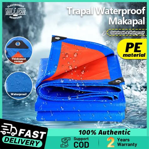 Lona Trapal Tarapal Waterproof Makapal Heavy Duty Tolda Makapal