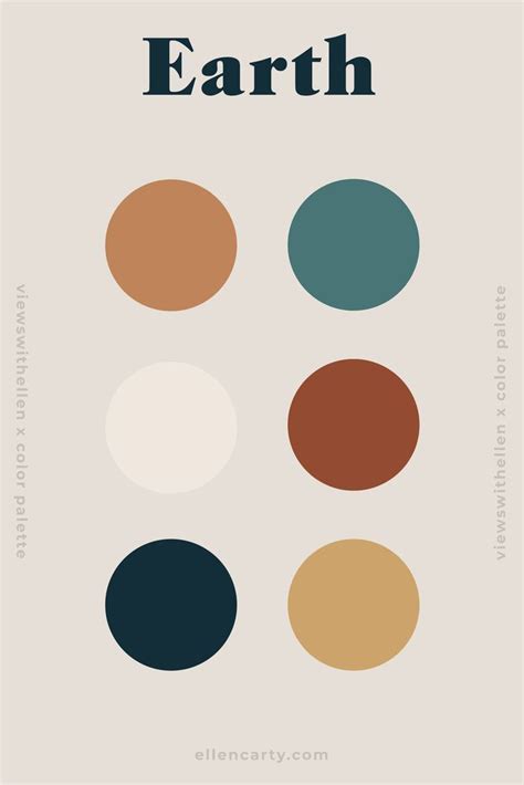 Earth Color Palette Earth Colour Palette Color Palette Color