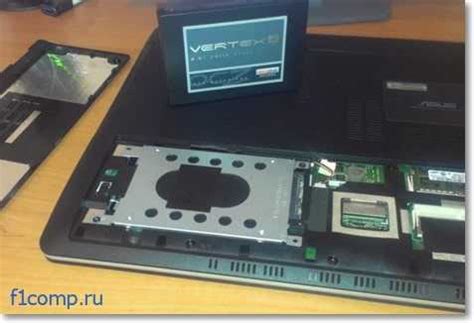 Установка SSD накопителя в ноутбук вместо жесткого диска [на примере ...