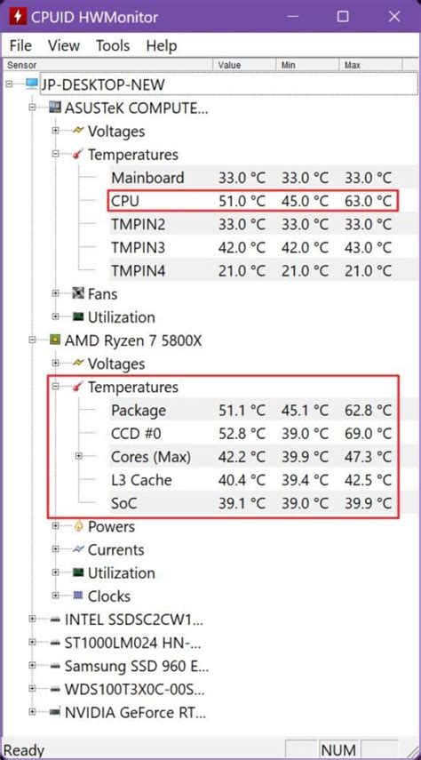 How to Check CPU Temperature in Windows: Core Temp, HWMonitor, HWiNFO