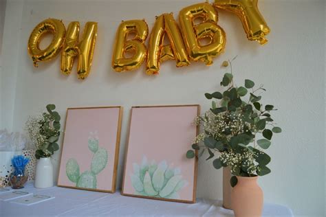 Cactus Baby Shower Baby Shower Frame Home Decor