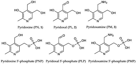 Pyridoxine Structure