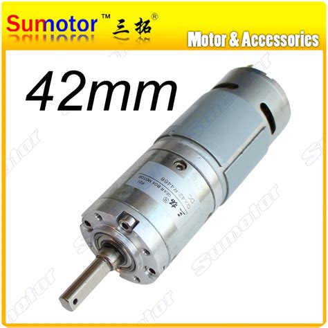 GX42 D 42mm 12V 24V Low Speed DC Planetary Geared Motor DC Brushed