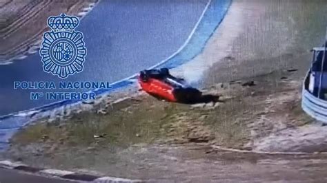 Padre E Hijo Al Calabozo Por Un V Deo Estrellan El Coche En El Jarama