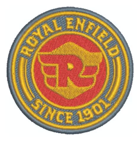 Patch Bordado Royal Enfield Since Ryl L A Mercadolivre