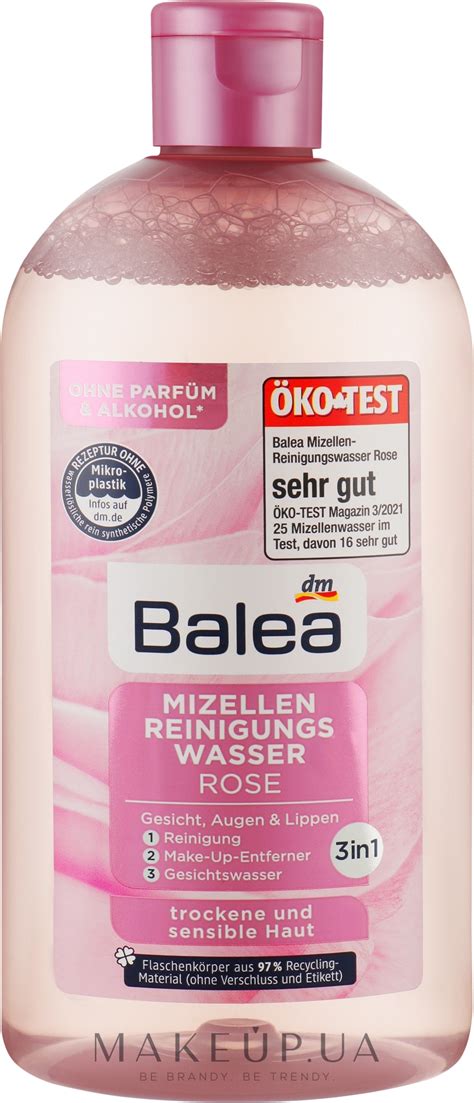Balea Rose 3 In 1 - Очищающая мицеллярная вода для сухой и ...