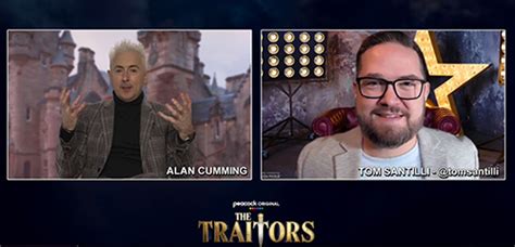 The Traitors Coming To Peacock; Interviews With Host Alan Cumming And ...