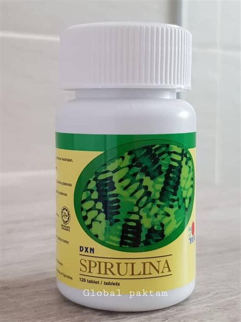 Dxn Spirulina Tablets Ready Stock Lazada