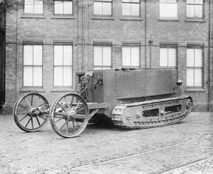 Experimental Tanks Of The First World War Imperial War Museums