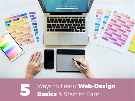 Ways To Learn Web Design Basics And Start To Earn Wp Daddy