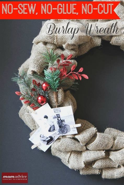 Easy Burlap Wreath Tutorial Momadvice