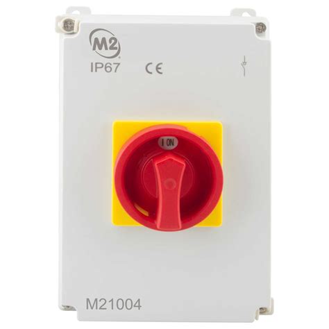 M2 100a 4 Pole Rotary Isolator Switch Ip67 M21004 Cef