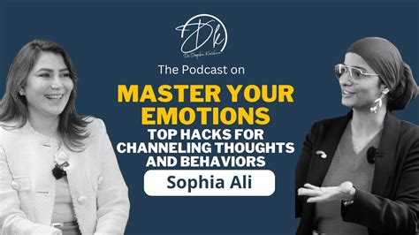 Master Your Emotions Top Hacks For Channeling Thoughts And Behaviors