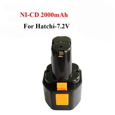 Power Tool Replacement Battery 20ah 72v Ni Cd For Hitachi Drilleb7