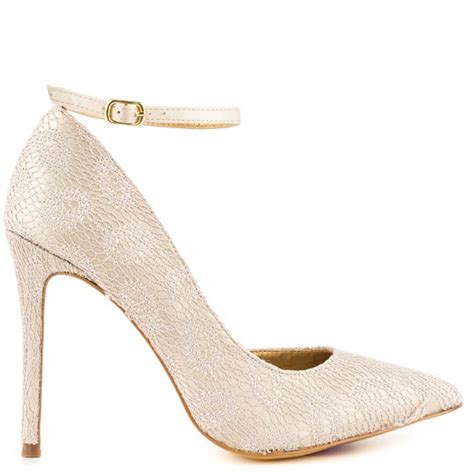 Luichiny Red Carpet Date Night Nude Fab Satin Shoes Post